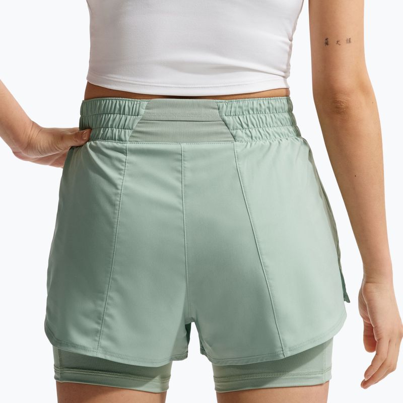 Spodenki damskie Nike One Dri-Fit High-Waisted 3" 2In1 steam/white 5