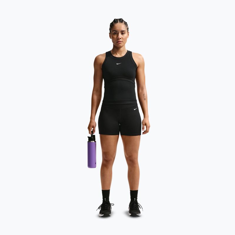Koszulka treningowa damska Nike One Dri-Fit black/black/white 2