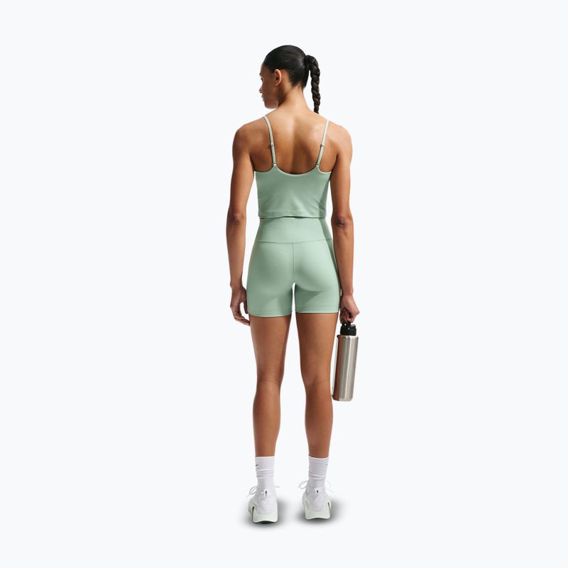 Spodenki damskie Nike One High-Waisted Biker 5" steam/white 3