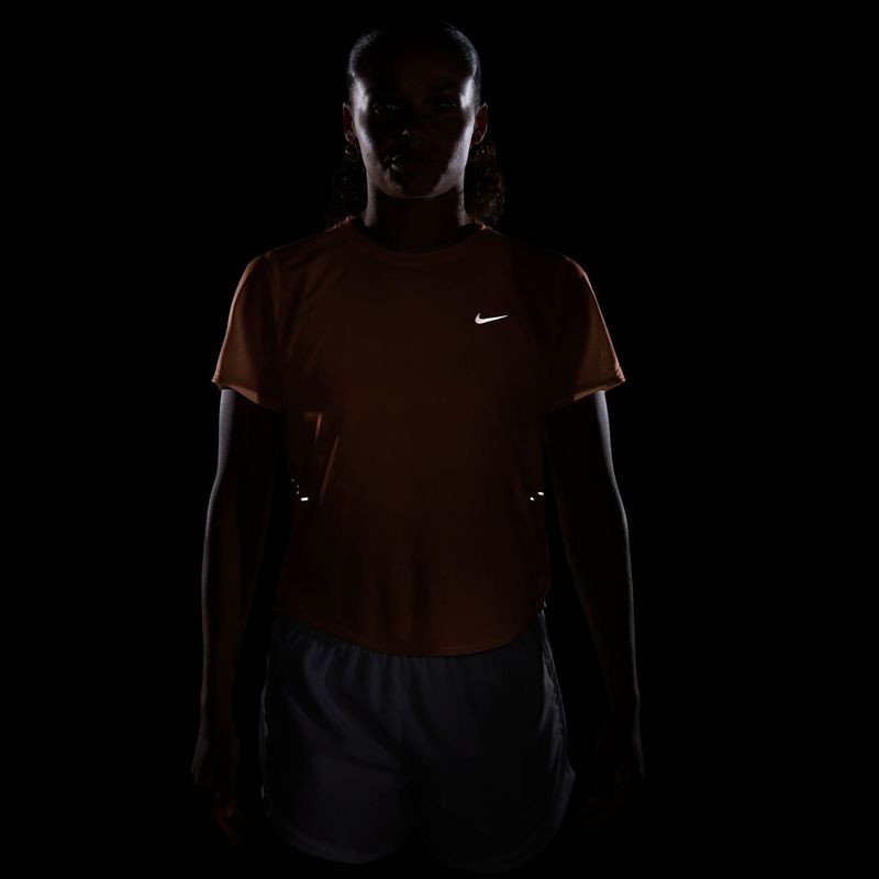 Koszulka do biegania damska Nike Swift Breathe Dri-Fit orange pulse/photon dust 7