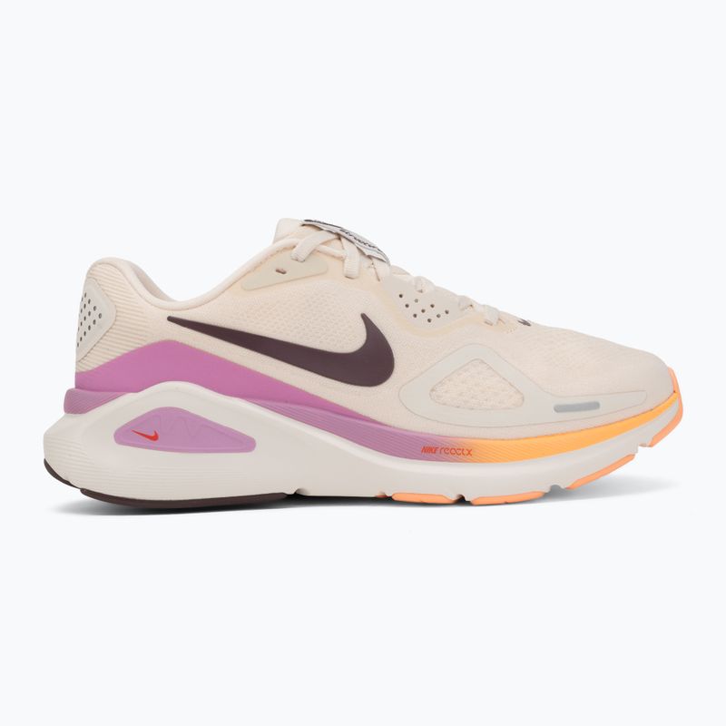 Buty do biegania damskie Nike Structure 26 chalk/light magenta/orange pulse/tattoo 2