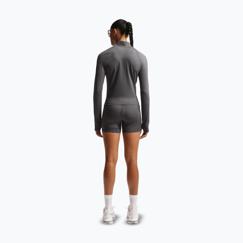 Spodenki do biegania damskie damskie Nike Swift High Waisted 4" medium ash 3