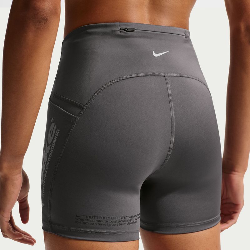 Spodenki do biegania damskie damskie Nike Swift High Waisted 4" medium ash 5