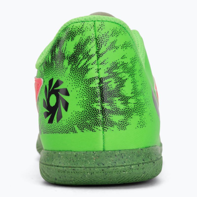 Buty piłkarskie dziecięce Nike Jr. Phantom 6 Low Club Erling Haaland IC hot punch/green strike/black 6