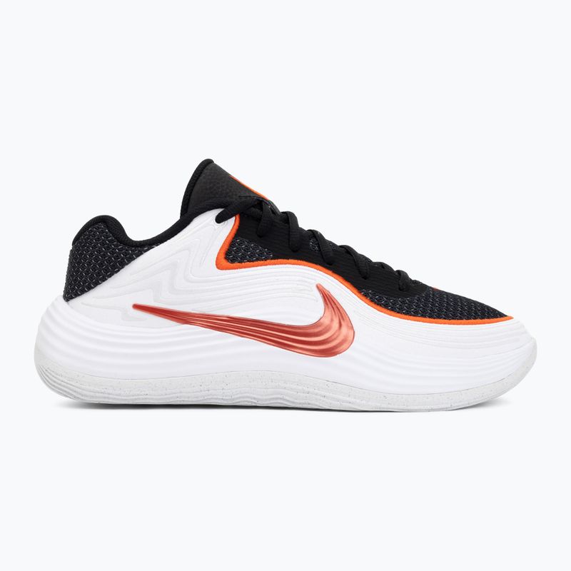 Buty do koszykówki męskie Nike Precision 8 Low black/white/picante red 2