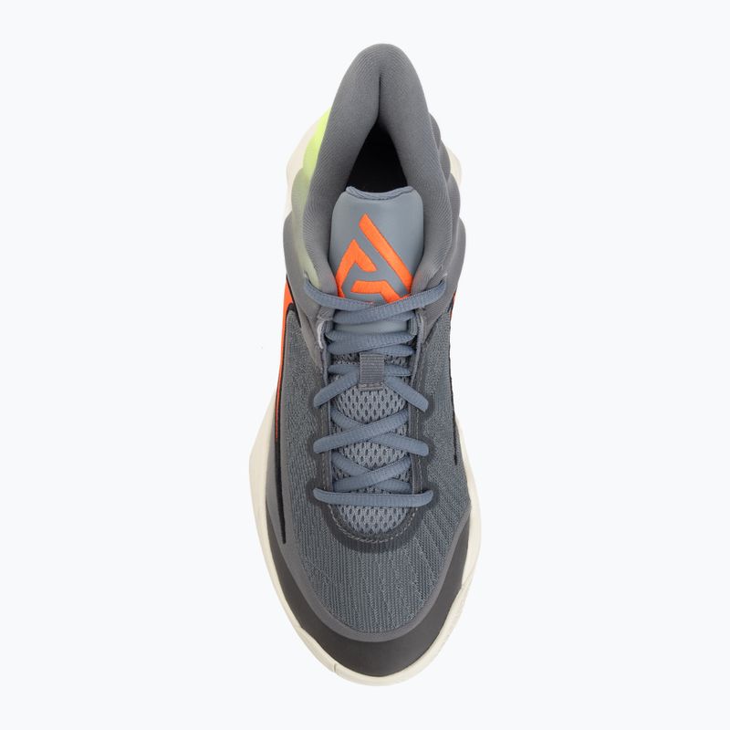 Buty do koszykówki męskie Nike Giannis Immortality 4 cool grey/volt/total crimson 5