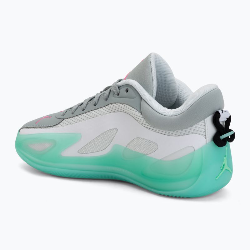 Buty do koszykówki damskie Jordan Heir Series 2 white/metallic silver/light pumice 3