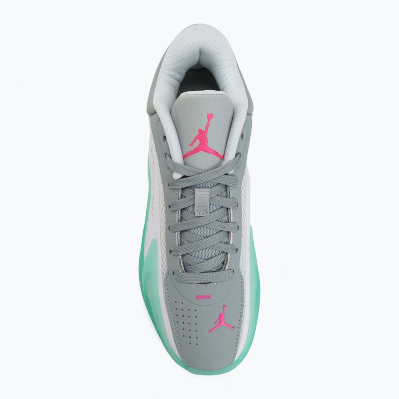 Buty do koszykówki damskie Jordan Heir Series 2 white/metallic silver/light pumice 5