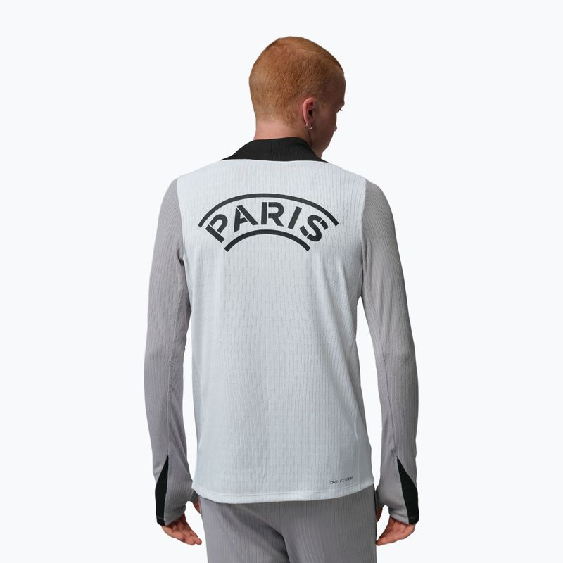 Longsleeve piłkarski męski Nike Paris Saint-Germain Strike Elite SE Drill Top white/atmosphere grey/black 3