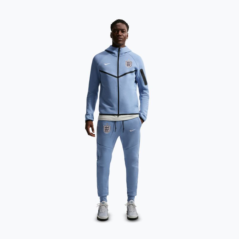 Spodnie piłkarskie męskie Nike England Tech Fleece Soccer Joggers work blue/white 2