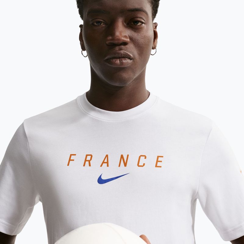 Koszulka piłkarska męska Nike FFF Primary white/game royal 5