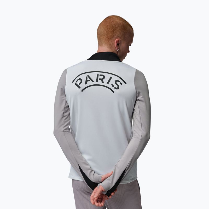 Longsleeve piłkarski męski Nike Paris Saint-Germain Strike Drill Top SE white/atmosphere grey/black/black 3