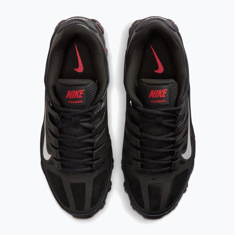 Buty treningowe męskie Nike Reax 8 Tr Mesh black/university red/metallic silver 5