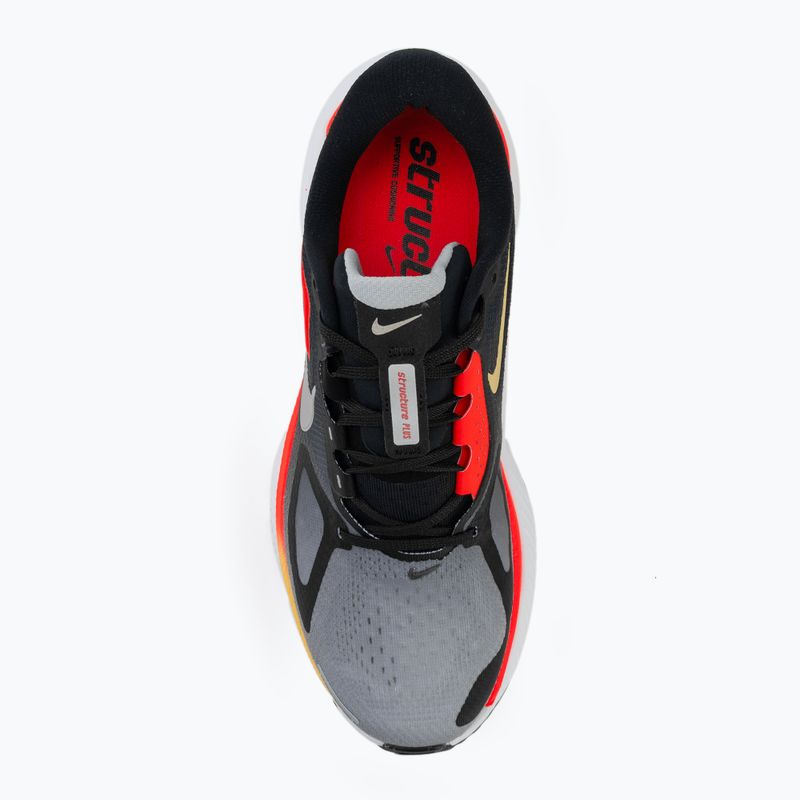 Buty do biegania męskie Nike Structure Plus black/light smoke grey/silver 5