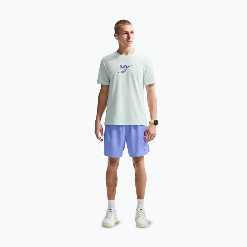 Spodenki do biegania męskie Nike Challenger Dri-Fit Breathe 7" royal pulse/royal pulse 2