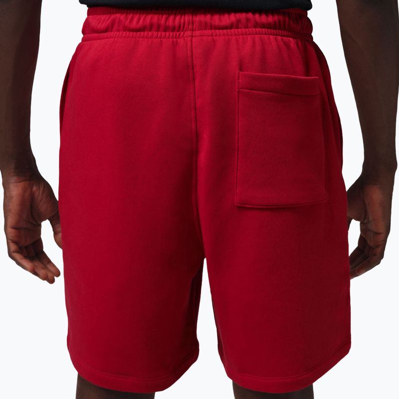 Spodenki męskie  Jordan Fleece gym red/white 4