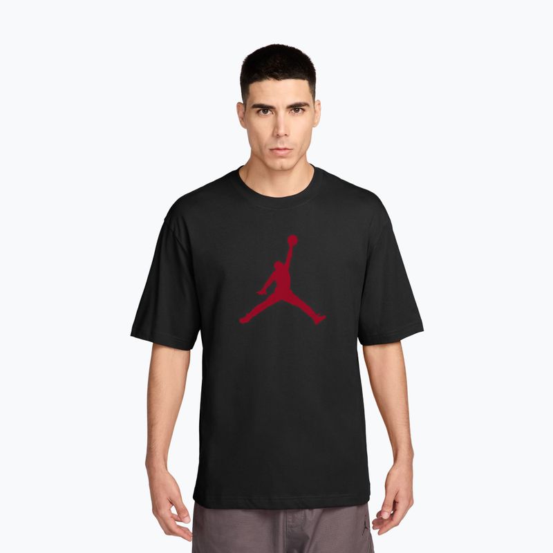 Koszulka męska Nike Jordan black/gym red
