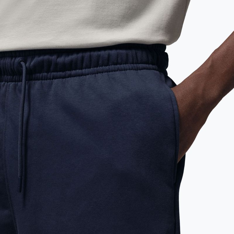 Spodenki męskie Jordan Fleece midnight navy/white 5