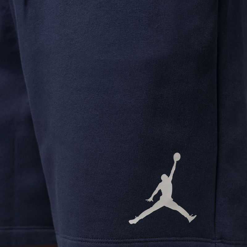 Spodenki męskie Jordan Fleece midnight navy/white 7