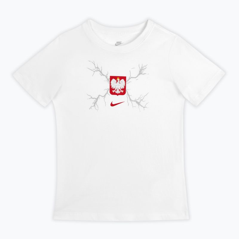 Koszulka piłkarska dziecięca Nike Graphic Poland white 3