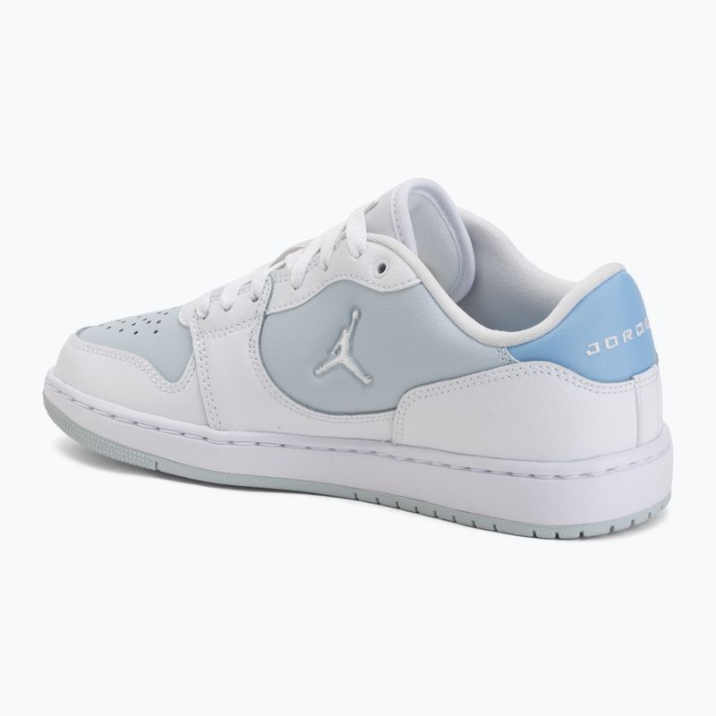 Buty damskie  Nike Jordan Court Connect Low white/aura/psychic blue 3