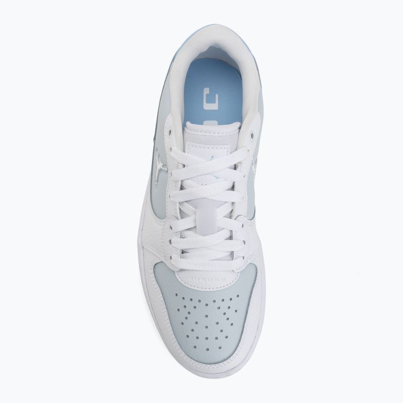 Buty damskie  Nike Jordan Court Connect Low white/aura/psychic blue 5