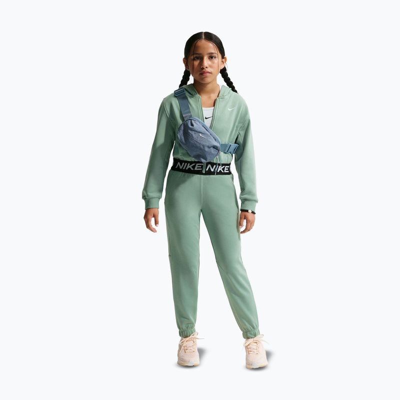 Bluza dziecięca Nike Pro Fleece Dri-Fit Full-Zip steam/steam/black/white 2