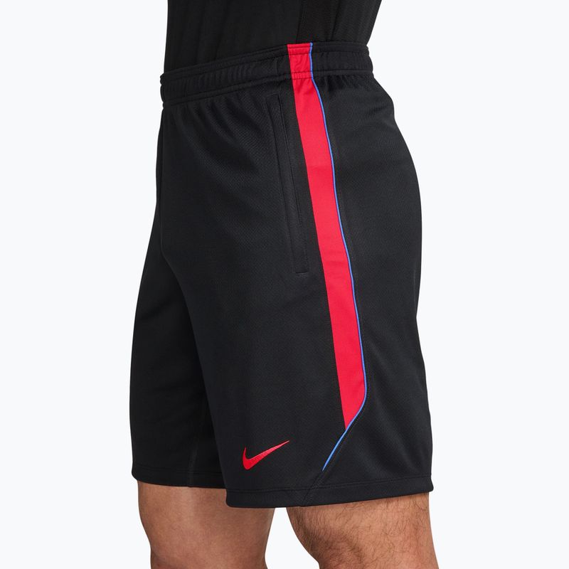 Spodenki piłkarskie męskie Nike Paris Saint-Germain Strike black/global red/global red 3