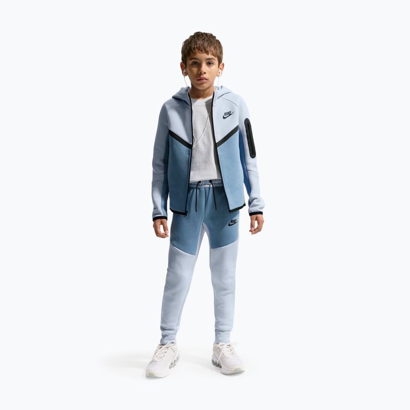 Spodnie dziecięce Nike Sportswear Tech Fleece hydrogen blue/work blue/black/black 2