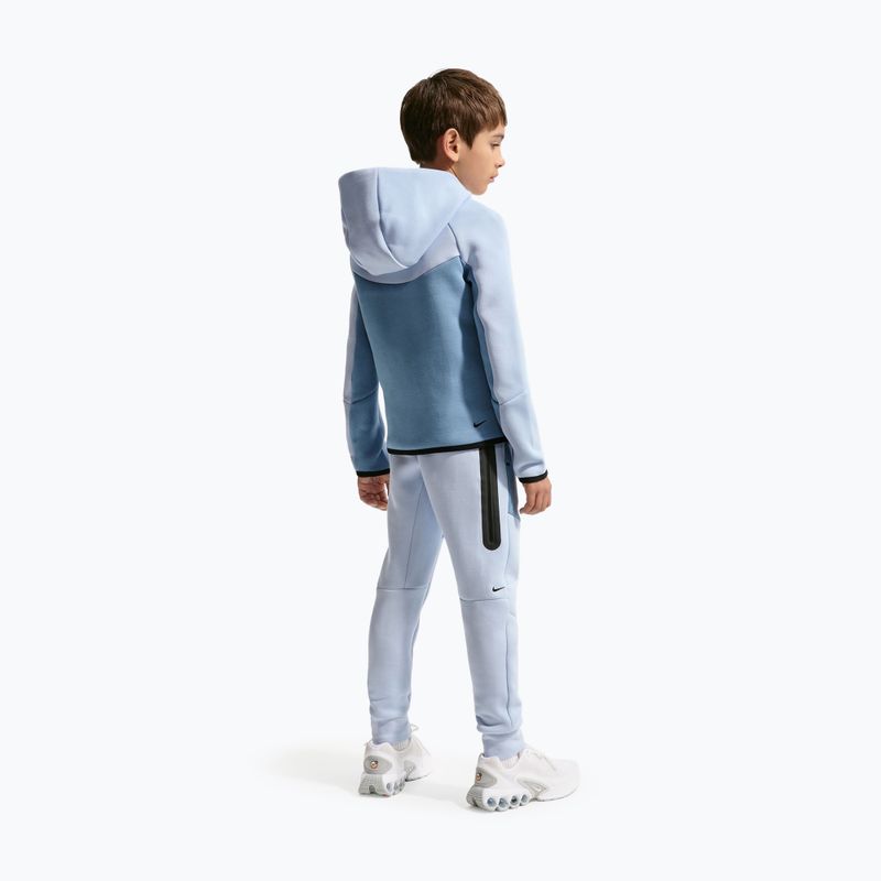 Spodnie dziecięce Nike Sportswear Tech Fleece hydrogen blue/work blue/black/black 3