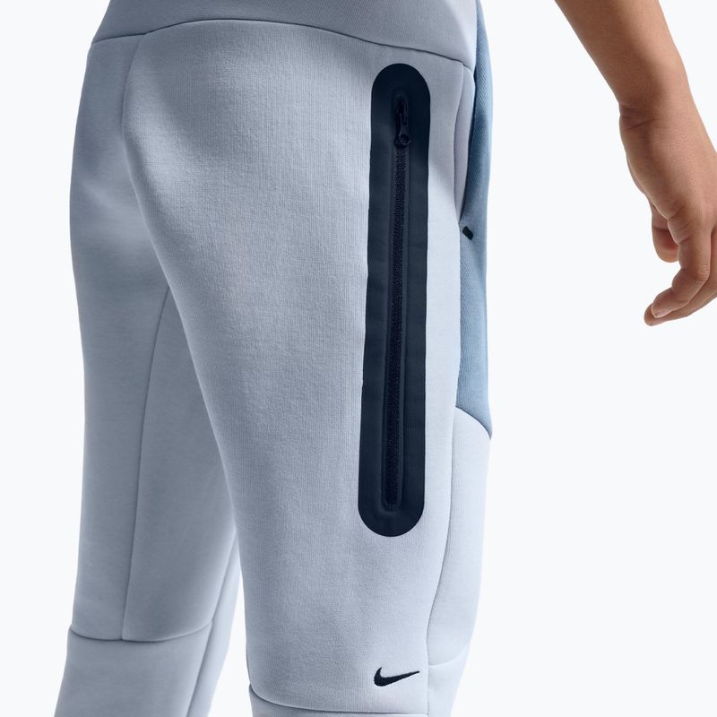 Spodnie dziecięce Nike Sportswear Tech Fleece hydrogen blue/work blue/black/black 5