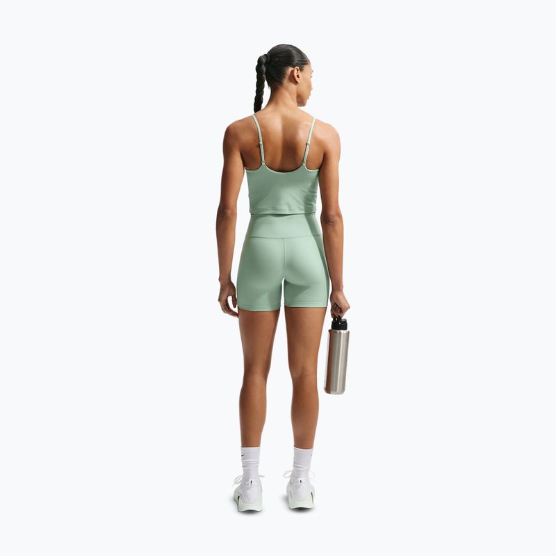 Biustonosz treningowy Nike One Medium Support steam/white 3