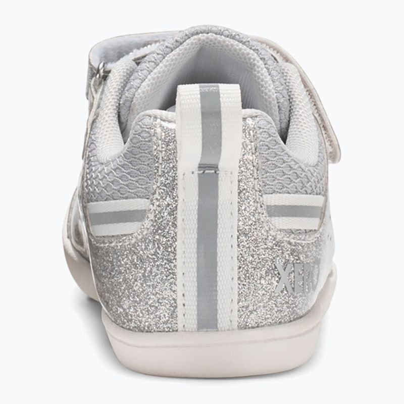 Buty barefoot dziecięce Xero Shoes Prio silver glitter 4