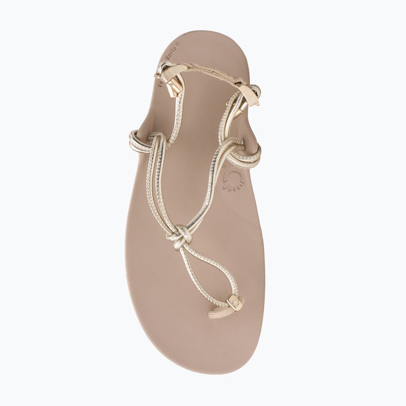Sandały barefoot damskie Xero Shoes Genesis gold metallic 14