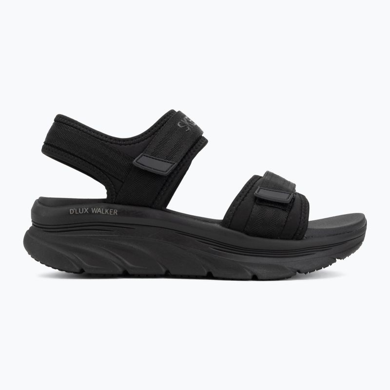 Sandały damskie SKECHERS D'Lux Walker Adored Days black 2