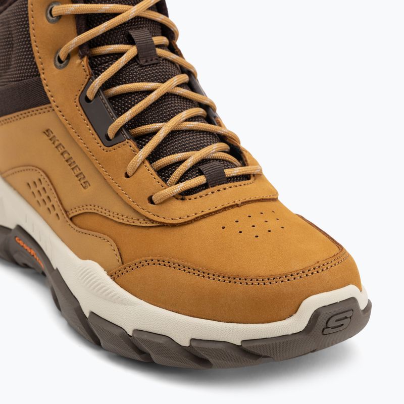 Buty turystyczne męskie SKECHERS Santoro Hopkins wheat 7