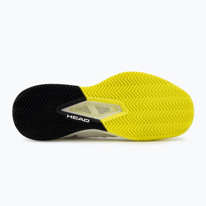 Buty do tenisa męskie HEAD Endure Pro BOA Clay white/yellow 4