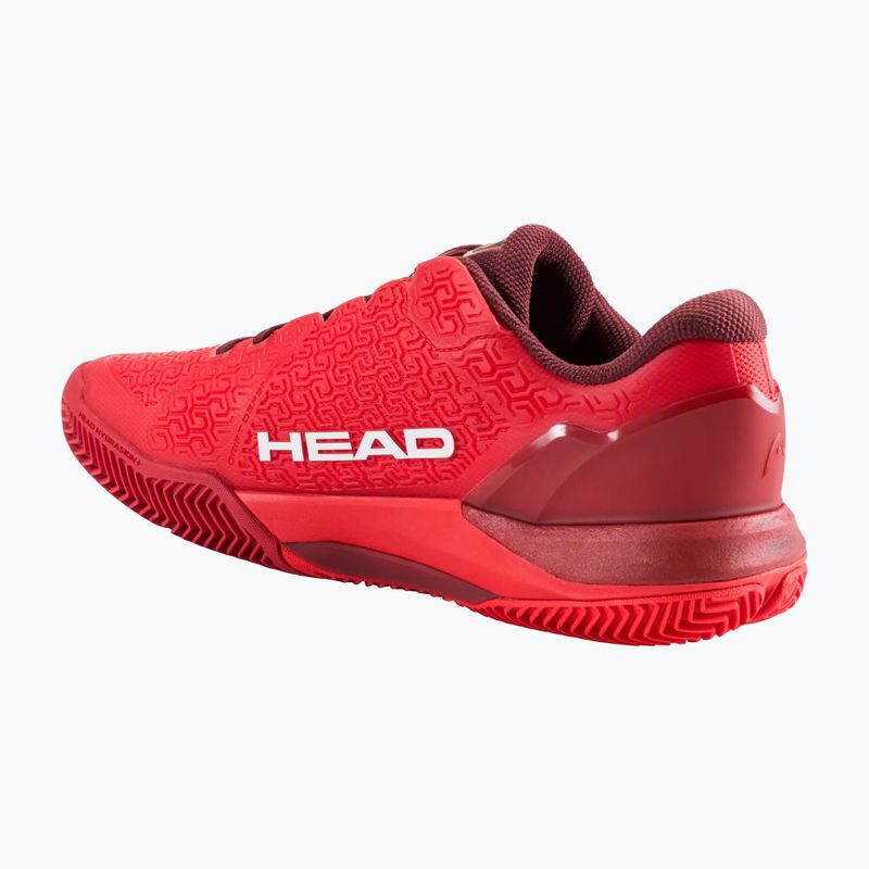 Buty do tenisa męskie HEAD Revolt Pro 5.0 Clay red/dark red 2