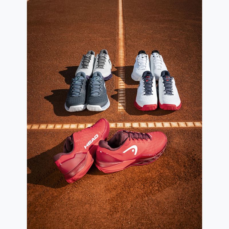 Buty do tenisa męskie HEAD Revolt Pro 5.0 Clay red/dark red 6