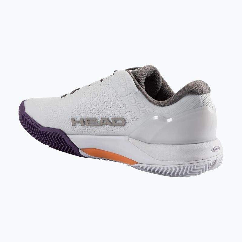 Buty do tenisa męskie HEAD Revolt Pro 5.0 Clay light grey/purple 9