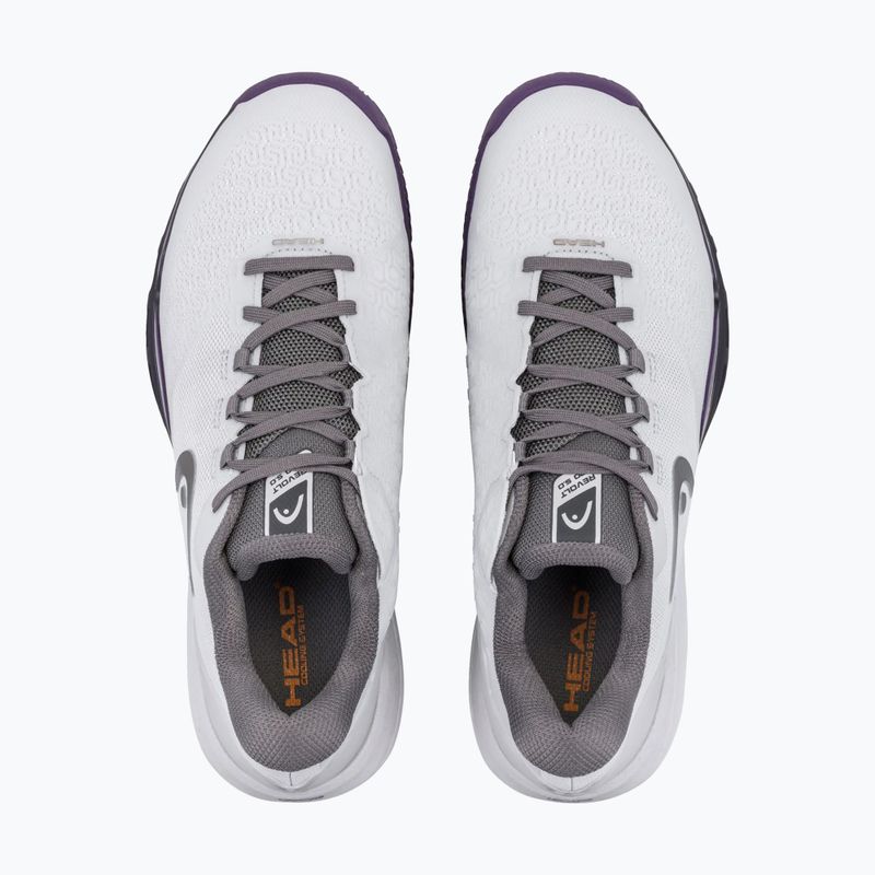 Buty do tenisa męskie HEAD Revolt Pro 5.0 Clay light grey/purple 11