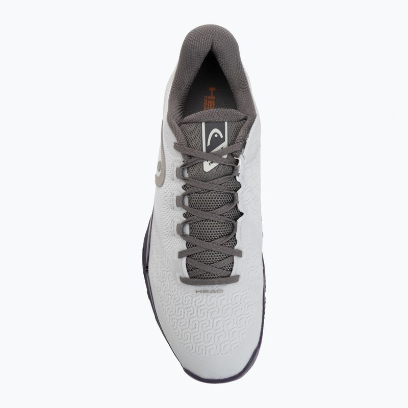 Buty do tenisa męskie HEAD Revolt Pro 5.0 Clay light grey/purple 5