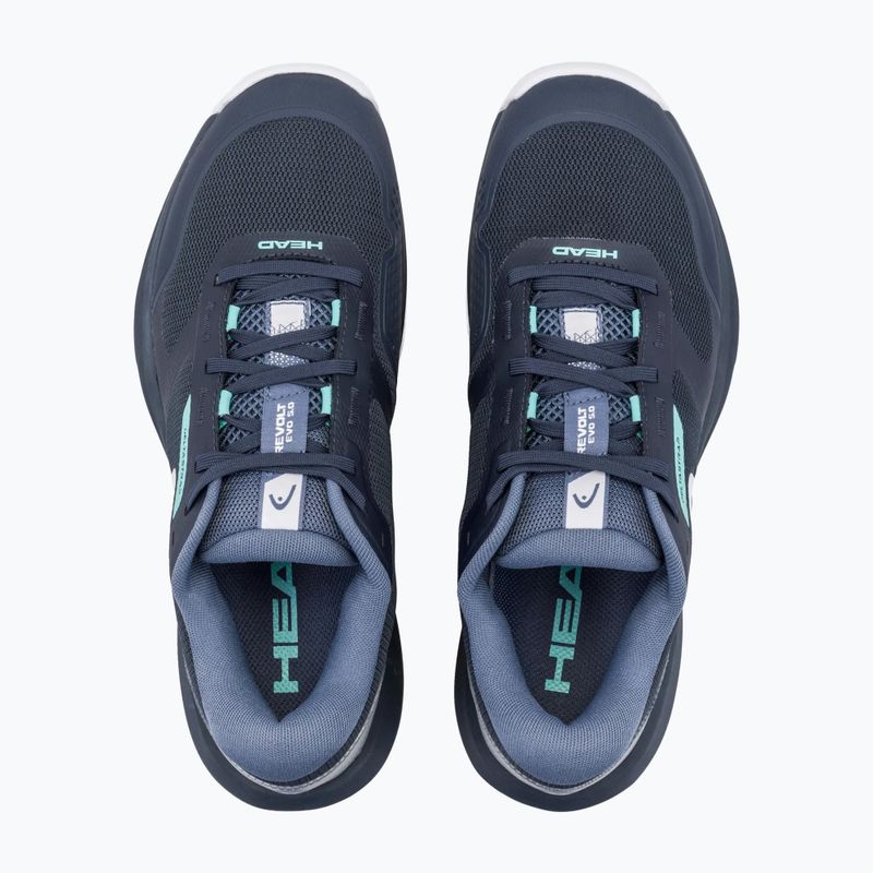 Buty do tenisa męskie HEAD Revolt Evo 5.0 blueberry/teal 11