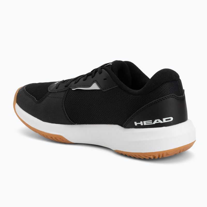 Buty do tenisa męskie HEAD Revolt Court 5.0 Indoor black/white 3