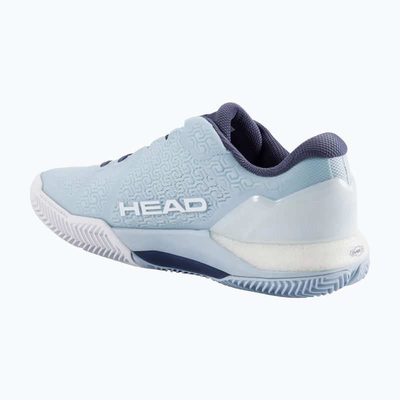 Buty do tenisa damskie HEAD Revolt Pro 5.0 Clay light blue/dark blue 9