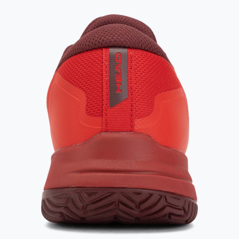 Buty do tenisa dziecięce HEAD Sprint Pro 4.0 Jr red/dark red 6