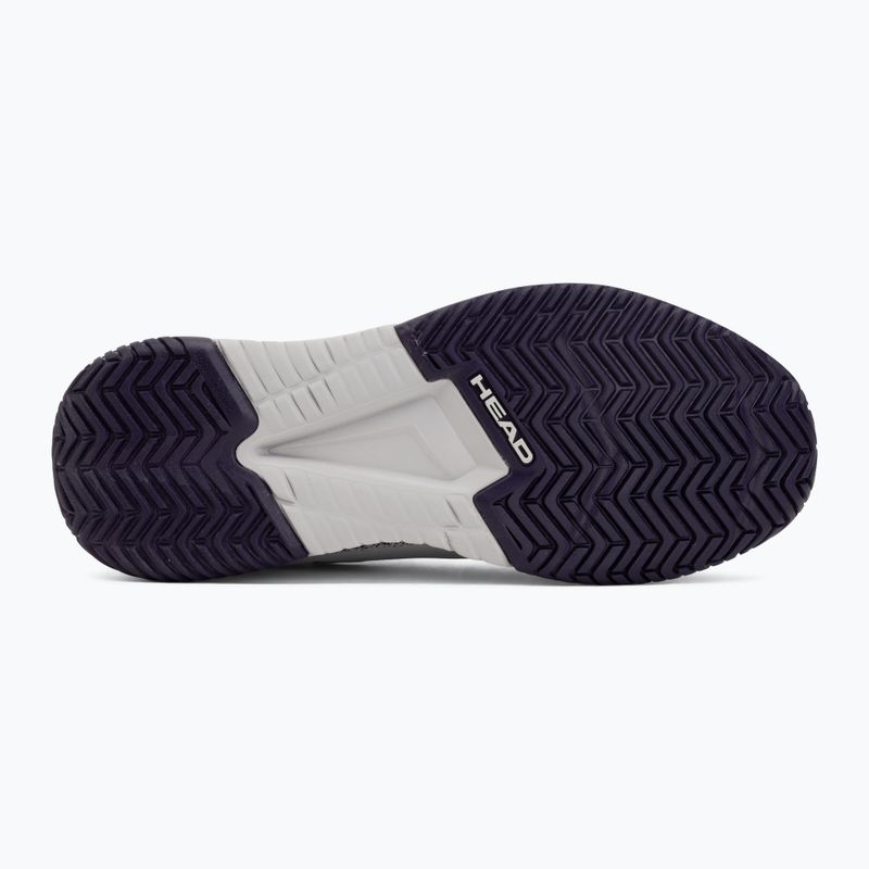Buty do tenisa dziecięce HEAD Sprint Court 4.0 light grey/purple 4