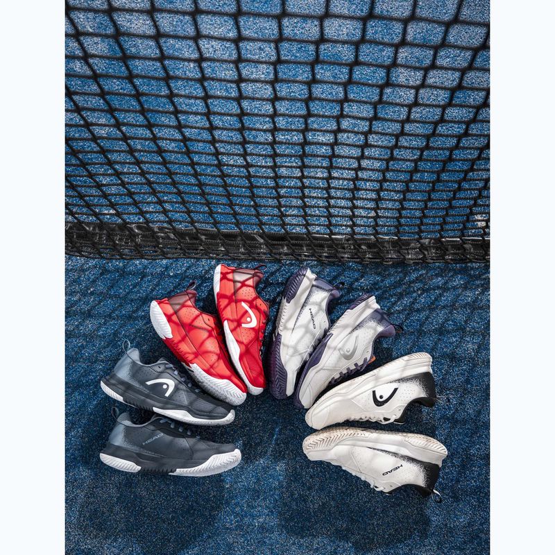 Buty do tenisa dziecięce HEAD Sprint Court 4.0 light grey/purple 8