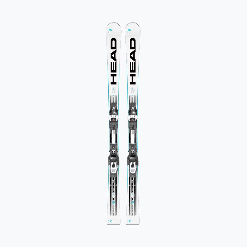 Narty zjazdowe HEAD WC Rebels e-SL RP EVO 14 + wiązania Freeflex 14 GW white/black