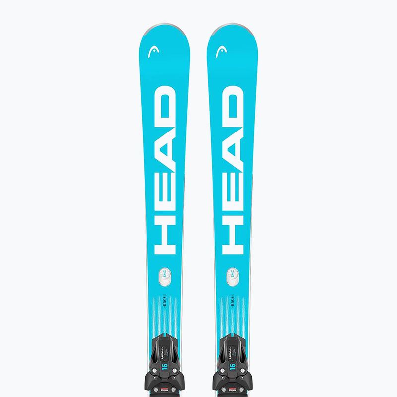 Narty zjazdowe HEAD WC Rebels e-Race Pro RP WCR 14 + wiązania Protector+ FF 14 GW blue/white 3